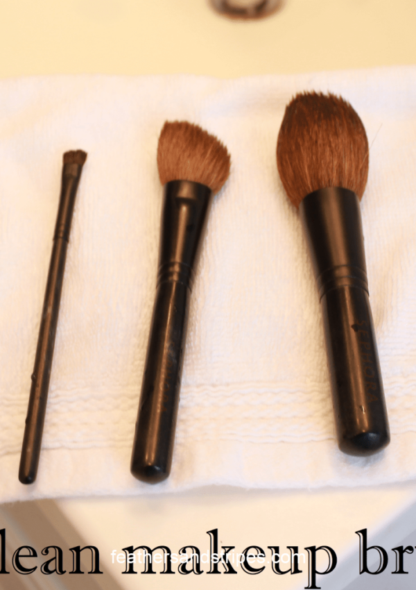 Cleaning Makeup Brushes