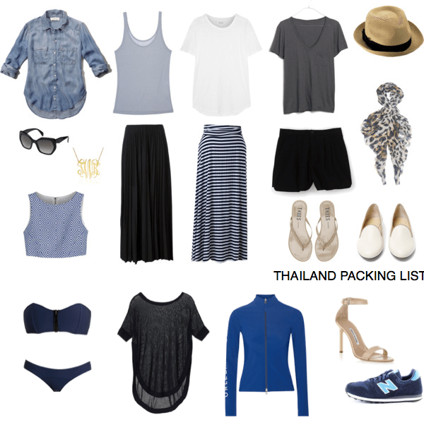 Thailand packing list - what to pack for 2 weeks in Thailand // feathersandstripes.com | The Ultimate Packing List for Thailand featured by top Boston travel blog, Feathers and Stripes