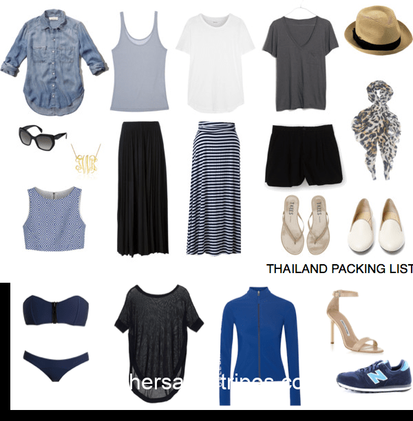 Thailand packing list - what to pack for 2 weeks in Thailand // feathersandstripes.com | The Ultimate Packing List for Thailand featured by top Boston travel blog, Feathers and Stripes