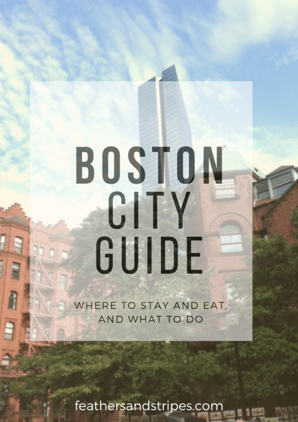 Boston City Guide: My Favorite Spots