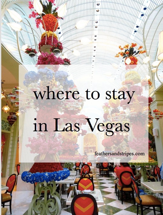 where to stay in Las Vegas: Aria vs. Mandarin Oriental vs. Wynn featured by top Boston travel blog, Feathers and Stripes