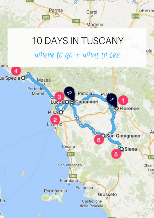 10 days in Tuscany - where to go and what to do, including 3 day trips you HAVE to take! | 10 Day Tuscany Itinerary featured by top Boston travel blog, Feathers and Stripes