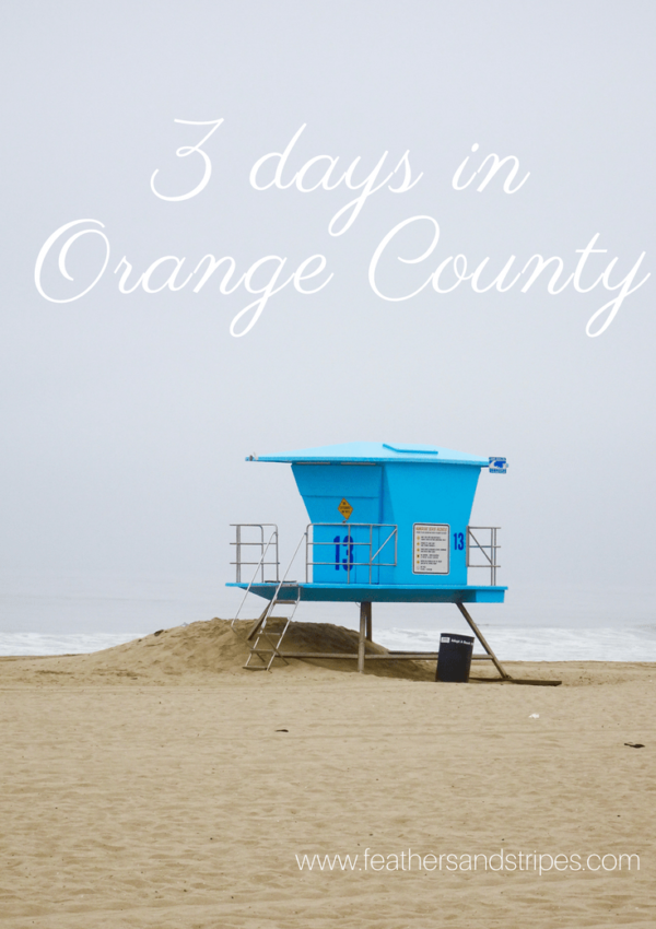 3 days in Orange County