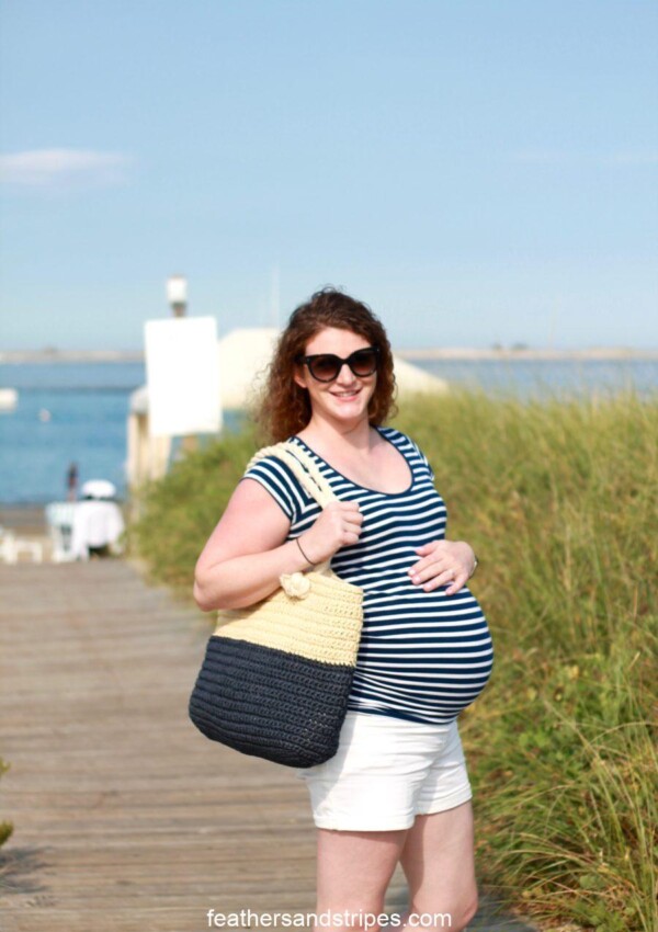 white shorts and blue stripes on Cape Cod, Chatham Bars Inn