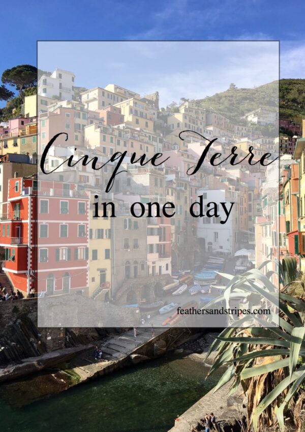 Cinque Terre in one day