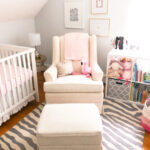 Baby Girl Nursery – Small Space Neutral Nursery