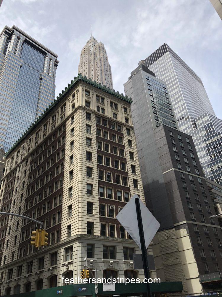 Financial District, NYC - weekend in NYC