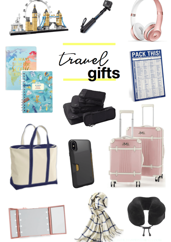 Travel gifts for people always on the go - many are on sale for Black Friday 2018, too!