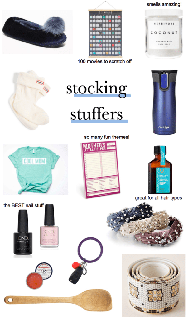 stocking stuffer ideas for mom 2018