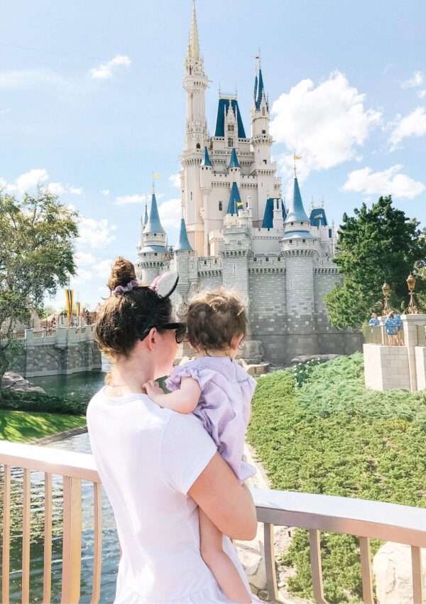 Visiting Disney World with a Toddler: Tips, Tricks, and Our Mantra for the trip from mom- and travel-blogger Alyssa (feathersandstripes.com)