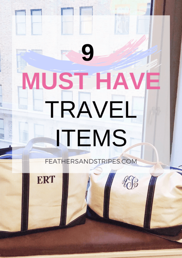 9 must have travel items from 9 travel bloggers