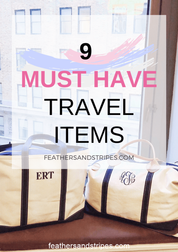 9 must have travel items from 9 travel bloggers