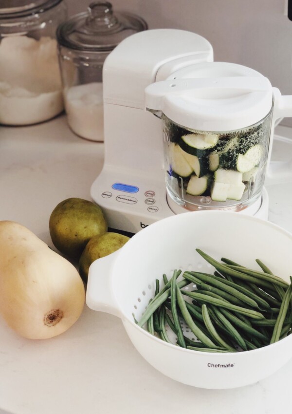 homemade baby food and baby food maker