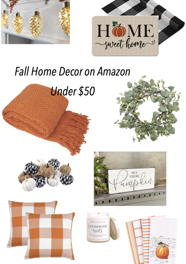fall home decor on Amazon