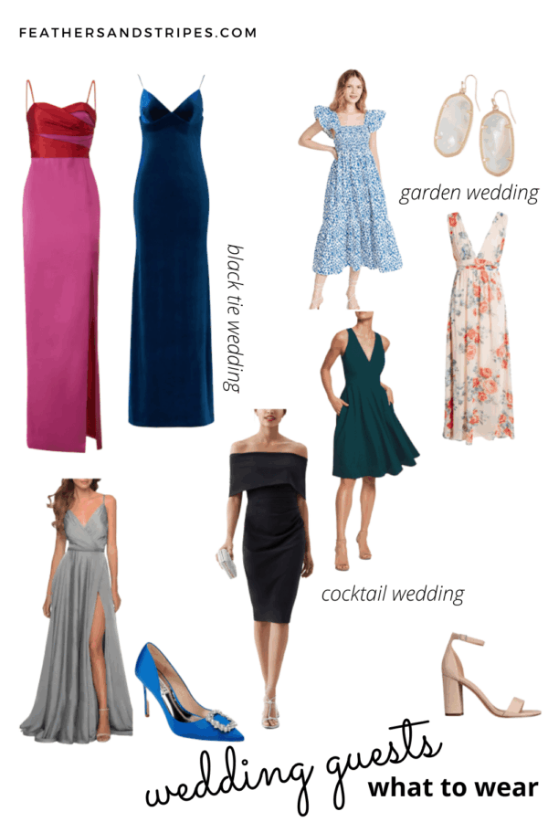 What to Wear to A Summer Wedding | Feathers and Stripes