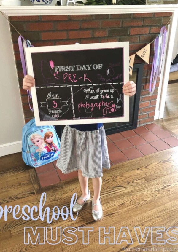 back to school preschool must haves