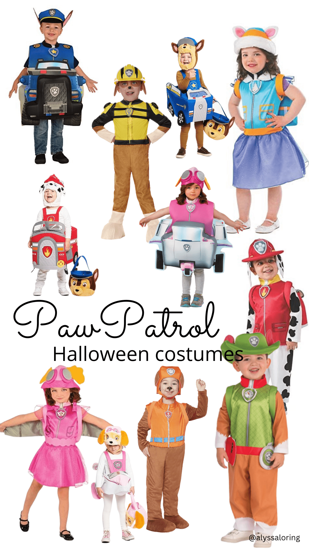 Paw Patrol Kids Costumes