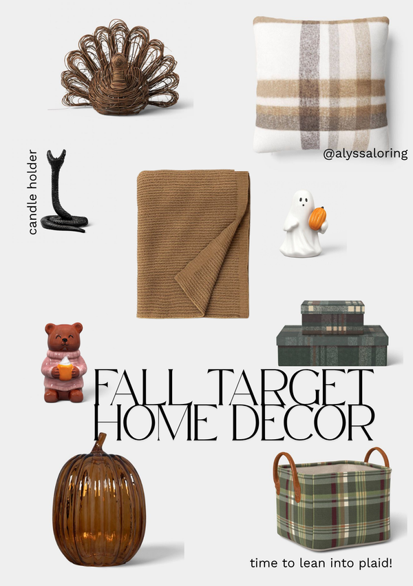 Fall Home Decor at Target (New Arrivals)