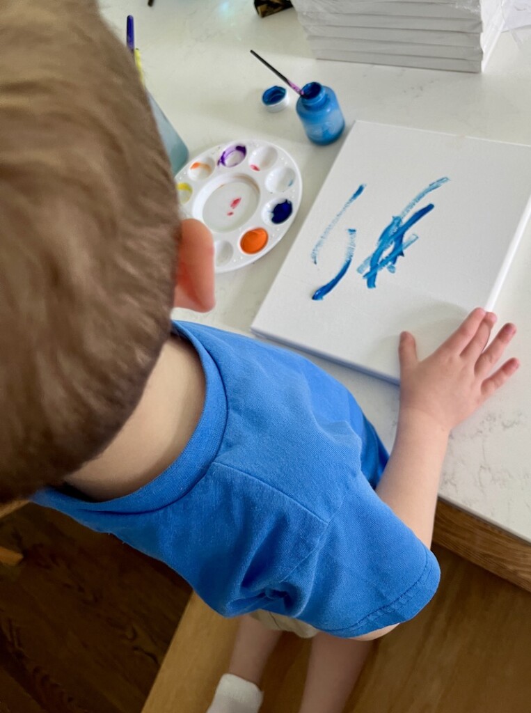 fun activities for preschoolers indoors, indoor painting