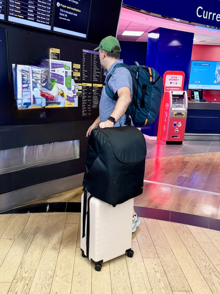 traveling with Wayb Pico on airplane